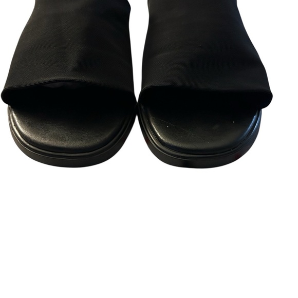 Munro Women’s Black Size 9 Slip on Stretch Comfort Sandals - Picture 4 of 6